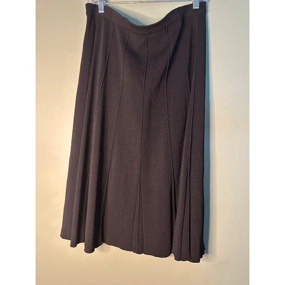 Grace Dane Lewis Pleated Skirt 1X Romantic Dark Gothic Cottage  Closet Staple - Picture 3 of 5